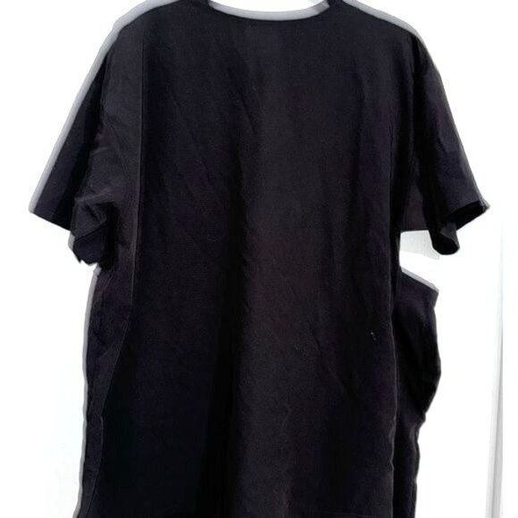 Ave By Medline Black Scrub Set L Unisex V-Neck Top & Elastic Waist Pants - Picture 6 of 15